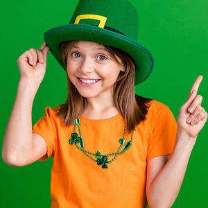 Collares para el Día <span class=keywords><strong>de</strong></span> <span class=keywords><strong>San</strong></span> <span class=keywords><strong>Patricio</strong></span>, Joyería para Disfraces <span class=keywords><strong>de</strong></span> la Fiesta <span class=keywords><strong>de</strong></span> Irlanda, Accesorios <span class=keywords><strong>de</strong></span> Collares con Trébol, Collar <span class=keywords><strong>de</strong></span> Trébol Verde - Product Image 2