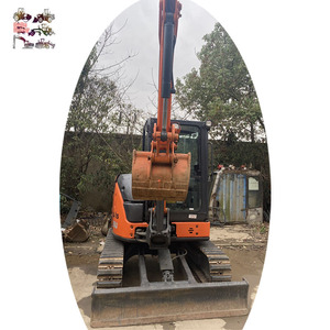 Mini pelleteuse sur chenilles d'occasion 3 tonnes 90% New Hitachi Zx35 Zx35u avec moteur Boîte de vitesses PLC - Product Image 1