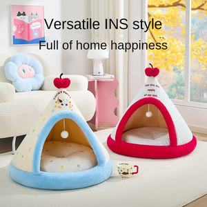 Universelle umwelt freundliche Solid Teddy Bitter Panda Hund schlafen geschlossenes Zelt Winter Warm <span class=keywords><strong>Pet</strong></span> Kennel - Product Image 4