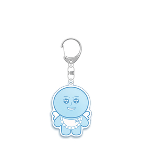 Blue Group Cartoon Acrylic PVC UV Printing High Quality Fashion Trend Customized Color Key Chain Pendant Q Version Doll Souvenir - Product Image 4