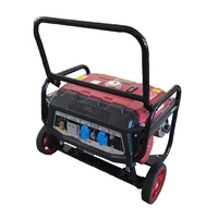 Hochwertige Benzin generatoren 2KW 3KW 220V AC Einphasen-Rückstoß Start Fabrik OEM Günstiger Preis Export Tragbarer Griff