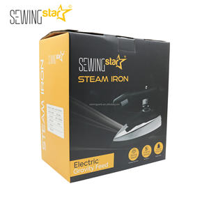 Plancha Eléctrica a Vapor de Alimentación por Gravedad ES-300 con Regulación de Temperatura de 1200W, Balde para Planchas Eléctricas de Fábrica de Ropa - Product Image 2