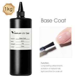 VENALISA Gel UV 1KG Base Coat Retirable (Peel Off) Top Coat Templado <span class=keywords><strong>Sin</strong></span> Limpieza Larga Duración Esmalte de Uñas en Gel OEM a Granel 1000ml Esmalte para Uñas - Product Image 3