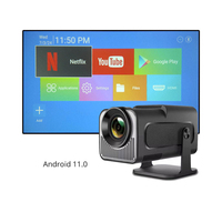Projecteur portable Hy320-mini le plus vendu pour cinéma maison, WIFI6, BT5.0, pour divertissement cinématographique en intérieur et en extérieur