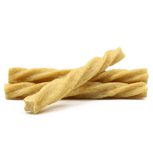 Soporte para masticar con colágeno Natural para perros, aperitivos para perros, golosinas de alta proteína, golosinas para el cuidado Dental de perros, golosinas alternativas para masticar de cuero crudo - Product Image 2