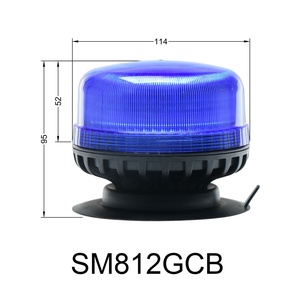 Feux de signalisation magnétiques universels DC 12V 24V Micro LED ECE R65 R10 36W Haute puissance, lampe de signalisation d'urgence pour <span class=keywords><strong>voiture</strong></span> et camion - Product Image 2