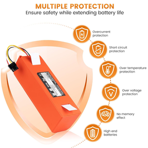 Batterie de robot aspirateur pour Roborock S7 <span class=keywords><strong>S6</strong></span> <span class=keywords><strong>MaxV</strong></span> S5 S4 Max S50 S55 S60 E4 E5 E20 E25 E35 E201 T4 T6 T7 T60 T61 T65 E351 - Product Image 5