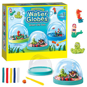 Kids Make Your Own Under the Sea Water <strong>Globes</strong> Make 3 DIY <strong>Snow</strong> <strong>Globes</strong> Arts and Crafts Activities and Birthday Gifts - Product Image 1