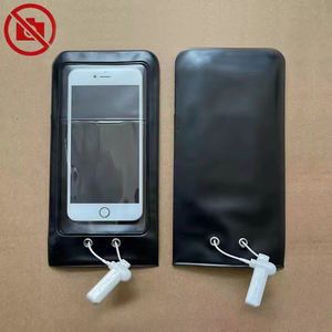 Pochette de téléphone portable universelle personnalisée anti-caméra, sans <span class=keywords><strong>photo</strong></span>, avec écran tactile, en PVC mat transparent, verrouillable pour la confidentialité - Product Image 1