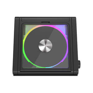 Reproductor de CD Portátil LED RGB Directo de Fábrica con Radio FM y Bluetooth, Ideal para el Hogar, Escritorio, Aprendizaje de Inglés, Regalo para Estudiantes - Product Image 5