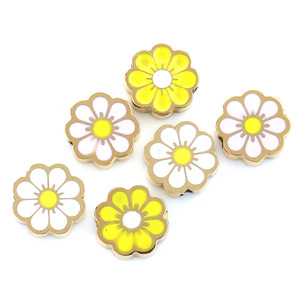 Daisy Beads Stainless Steel Colorful Flower <b>Spacer</b> Beads For DIY Jewelry Making Bracelets Necklaces Accessories - Product Image 5