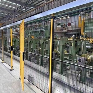 BRIO Custom High Quality Metal <strong>Robot</strong> Guard Fence Safety Workshop Partition Machine Construction Site Use 3D Modeling Service - Product Image 5