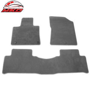 Alfombrillas para Kia Sorento 4 Puertas 21-25 Delanteras y Traseras de Velour 3 Piezas - Gris - Product Image 1