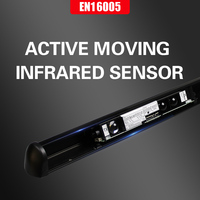 Yoursensor (YS022) Capteur de sécurité infrarouge mobile actif sensible et élégant de 340mm pour porte battante