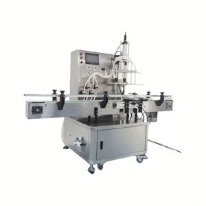 Machine de remplissage automatique électrique à 4 têtes avec pompe magnétique pour liquides, eau, shampoing, huile, boissons, industries, bouteilles - Product Image 4