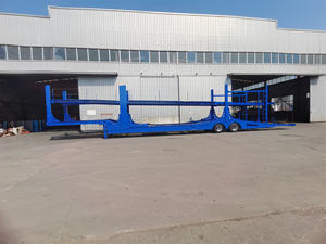 Semirremolque portador de coche <span class=keywords><strong>cerrado</strong></span> de 3 ejes Material de acero Exportación a Rusia para uso en talleres de coches - Product Image 3