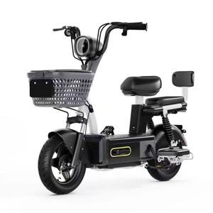 Bicicleta Eléctrica Plegable Mini de 4 Ruedas, Bicicleta de Montaña Motorizada de 26 Pulgadas, con Asiento Calefactable para Niños - Product Image 1