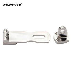 อุปกรณ์ฮาร์ดแวร์เรือยอชท์แบบหมุนได้ ทำจากสแตนเลส 316 พร้อมตัวล็อคแบบตะขอและห่วง สามารถติดตั้งกุญแจได้ - Product Image 4