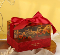 Boîte à Bonbons de Noël Personnalisée en Acrylique Transparent, Boîte Cadeau pour Demoiselle d'Honneur, Impression Sur Mesure, Design Élégant, Emballage de Mariage Haut de Gamme