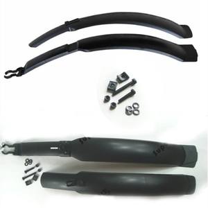 Garde-boue pour vélo de montagne, garde-boue en plastique noir durable à dégagement rapide pour vélos de montagne - Product Image 5