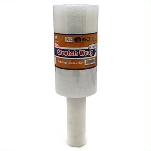 BULL BSF-0246 Low Price Mini Stretch <b>Wrap</b> Film Moisture Proof Soft Hardness Transparent Protective Packaging - Product Image 4