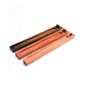 Porta <span class=keywords><strong>Incenso</strong></span> in Legno Massiccio 23,8*2,8*1cm 2mm, Bruciatore di <span class=keywords><strong>Incenso</strong></span> Quadrato Rettangolare, Accessorio per Fragranze - Product Image 2