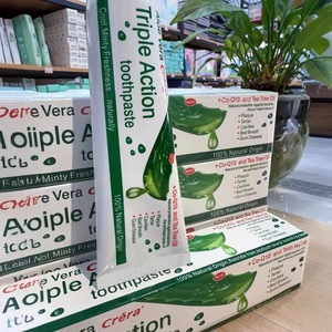 <span class=keywords><strong>Dentifrice</strong></span> <span class=keywords><strong>triple</strong></span> <span class=keywords><strong>action</strong></span> à l'aloe vera Crera - Product Image 2