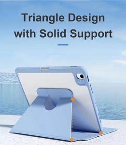 360 độ xoay Acrylic da TPU chống sốc chống bụi trường hợp bảo vệ cho <span class=keywords><strong>iPad</strong></span> 5th/6th Gen Air 1/<span class=keywords><strong>2</strong></span> 9.7 inch - Product Image 4