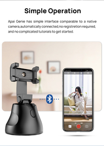 <span class=keywords><strong>Apai</strong></span> genio Smartphone Selfie tiroteo cardán objeto de seguimiento automático de teléfono Holder Selfie palillo para Vlog Video Tiktok en Youtube Live - Product Image 6