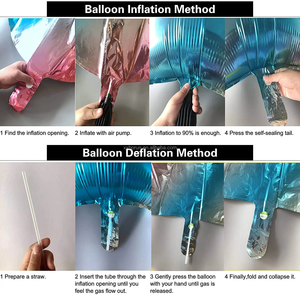 Palloncini Rotondi in Foil Colorati Personalizzati da 18 Pollici per la Festa della Mamma, Palloncini a Forma di Cuore per Regalo alla Mamma, Decorazioni per la Festa della Mamma - Product Image 5