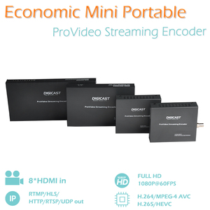 DIGICAST 1080P 8 canales IPTV RTSP Hardware H.264 HD Video <span class=keywords><strong>Encoder</strong></span> para transmisión en vivo - Product Image 3