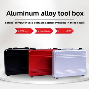 Caja de <span class=keywords><strong>herramientas</strong></span> de aleación de aluminio portátil multifunción al por mayor bolsa dura caja de exhibición de ordenador integrada - Product Image 4