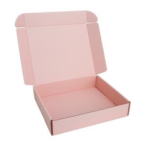 Superb Pink Kraft Paper Box Mailing Calcetines Pegatinas Ropa Bebidas con estampado de animales - Product Image 1