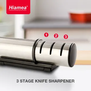Afilador de cuchillos de 3 etapas afilador de cuchillos como se ve en la televisión