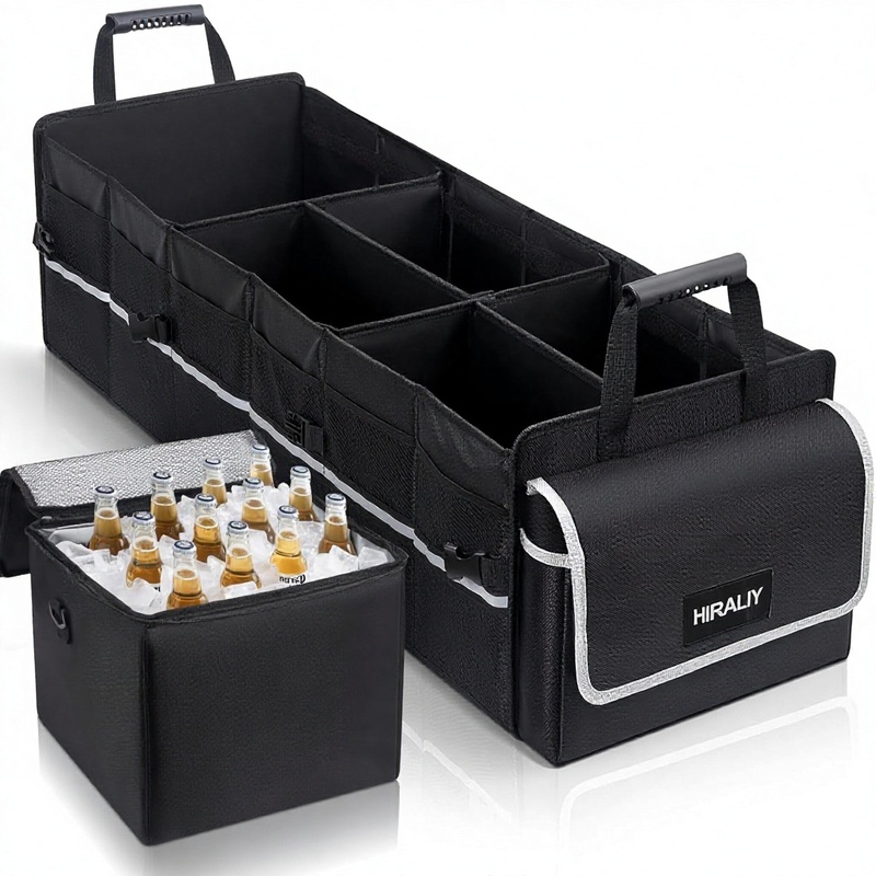 HIRALIY 3 Compartment Leakproof Cooler Bag
