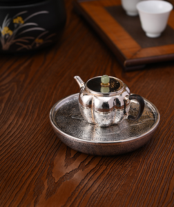 Exquisitely Packaged China Traditional 150ml Classic Small Fancy Sterling Silver Tea Set Base Heat Resistant <b>Infuser</b> for Tea - Product Image 2