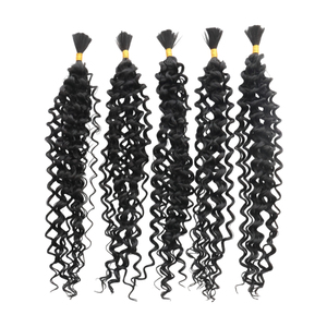 Nhà Máy Bán Buôn Phụ Nữ Tóc Giả Crochet Bện Tóc Giả Sợi Hóa Chất Tóc Cho Phụ Nữ Châu Âu Mỹ Thời Trang - Product Image 4