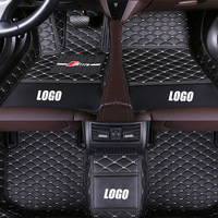 Usine chinoise 7D tapis de sol de voiture antidérapant résistant à l'usure couleur épissure cuir 2013 Range Rover accessoire intérieur
