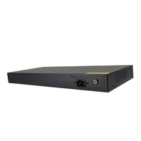 Switch PoE Gigabit 10/100/1000 Mbps 450W IEEE802.3AT 24 ports avec 4 ports Uplink RJ45, 1 SFP intégré, alimentation 52V, QoS, SNMP