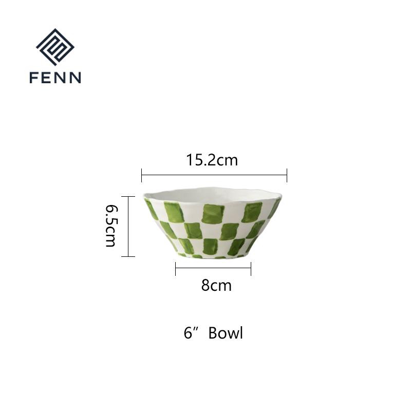 6 inch bowl-green