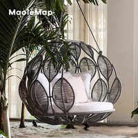 Balançoire chaise extérieur jardin hamac patio balcon meubles terrasse arrière-cour rotin suspendu salon oeuf chaise salon canapés