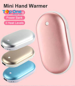 Top One Wholesale <b>Mini</b> Reusable Portable Pocket Usb Electric Rechargeable Power Bank Hand Warmer <b>Heater</b> - Product Image 2