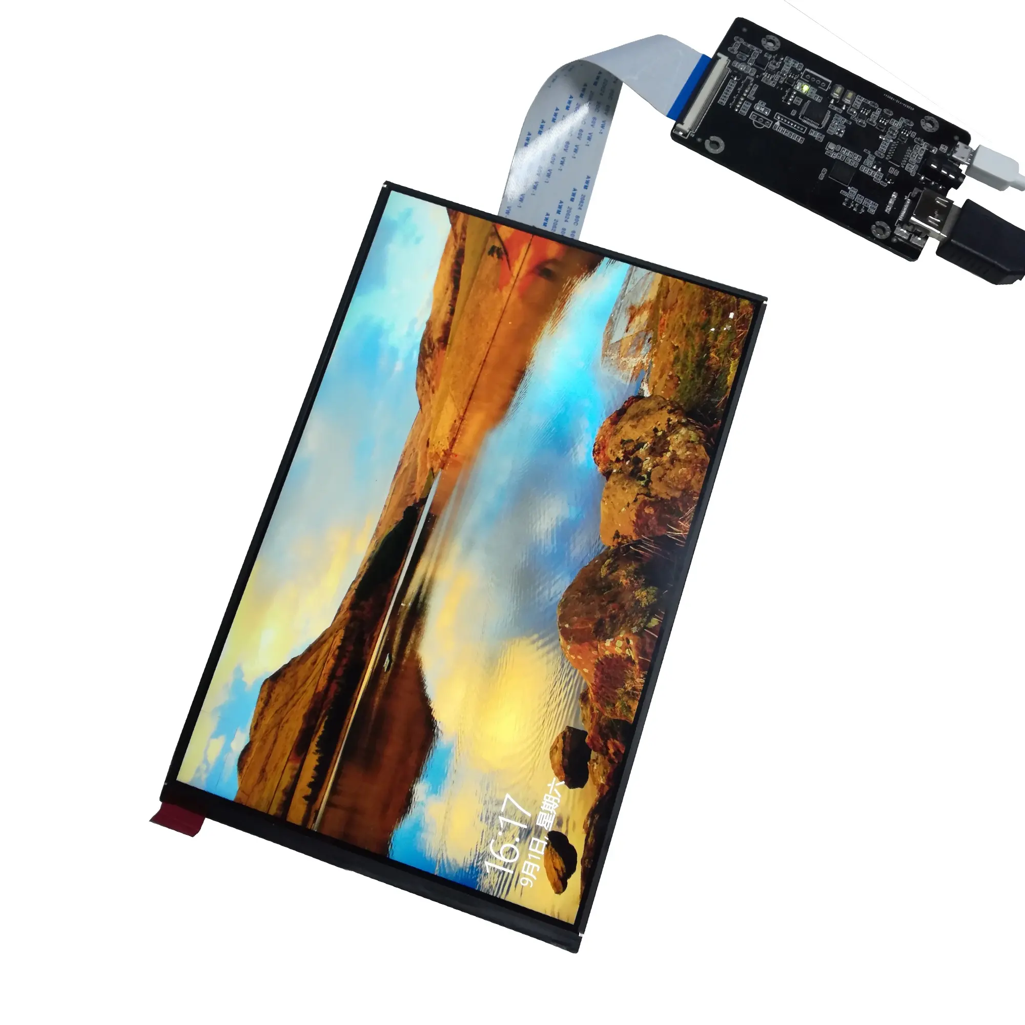 B101QAN01.0 1600x2560 10.1 "2K LCD panneau et HDMI-MIPI CONSEIL pour 3D imprimante/VR/de Casque de jeu vidéo/moniteur de porte/accessoire de jeu