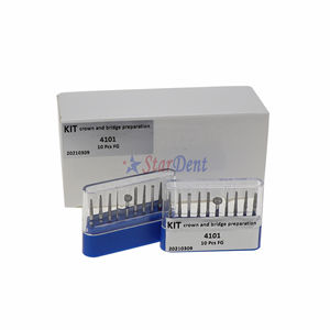 Fornitura di fabbrica di buona qualità fornitura in cina di alta qualità lucidatura materiale composito dentale FG frese diamantate Kit di corona - Product Image 4