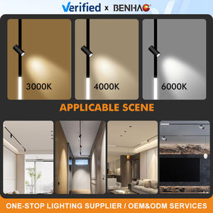 Benhao nouveau produit bureau hôtel angle réglable 48V 3W 5W 7W 11W magnétique maison Led piste lumière - Product Image 4