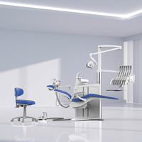 Fauteuil dentaire intelligent de luxe à montage supérieur de type flottant Guangdong Silverfox S8
