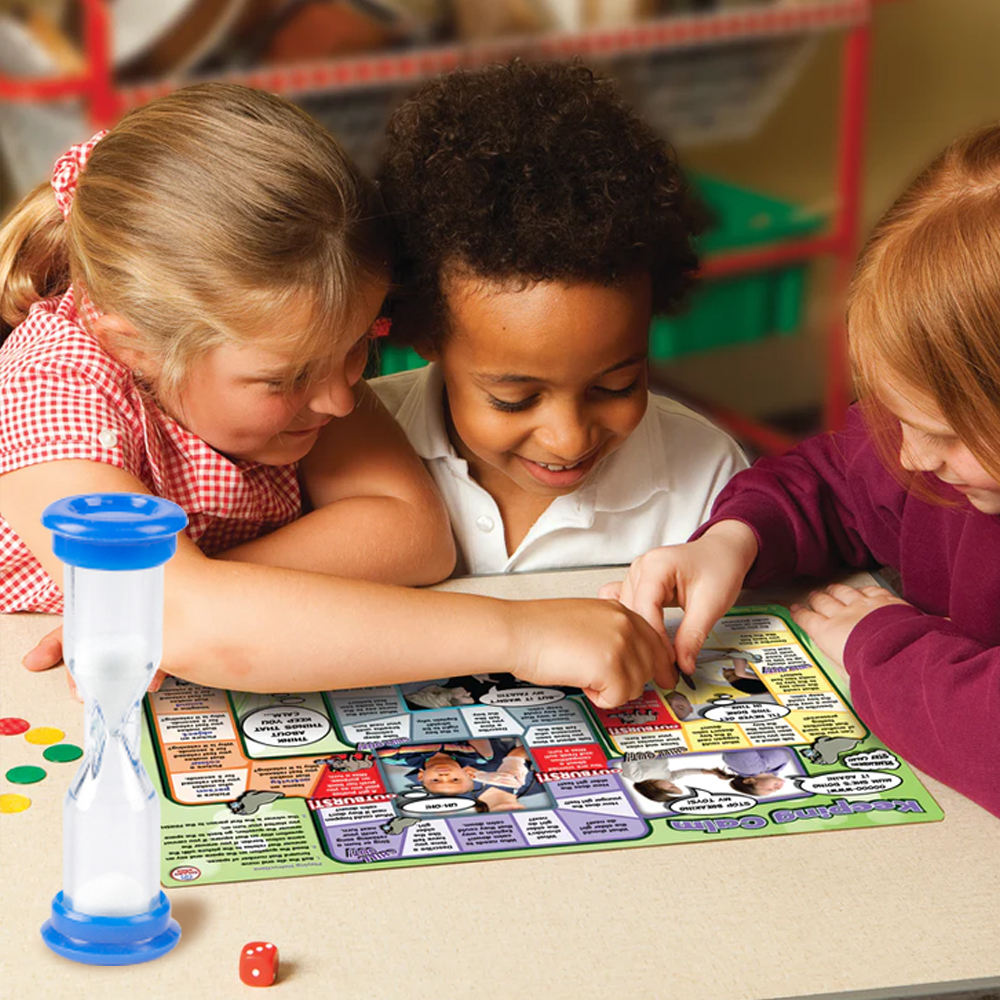 Game Sand Timer Wholesale Custom Mini Plastic Hourglass Timer Board Game Hourglass