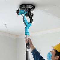 Ponceuse murale portative électrique auto-amorçante sans poussière pour le ponçage et le polissage des surfaces murales