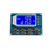 3 Channel Signal Generator PWM Pulse Frequency Duty Cycle Adjustable Module Square Wave Rectangular Wave signal Generator