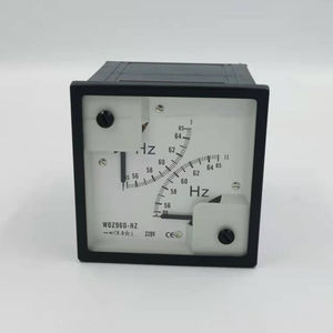 عداد تردد كهربائي بحري مخصص 96 مم بمقياس مزدوج ومؤشرين 45-55 هرتز للسفن - Product Image 2